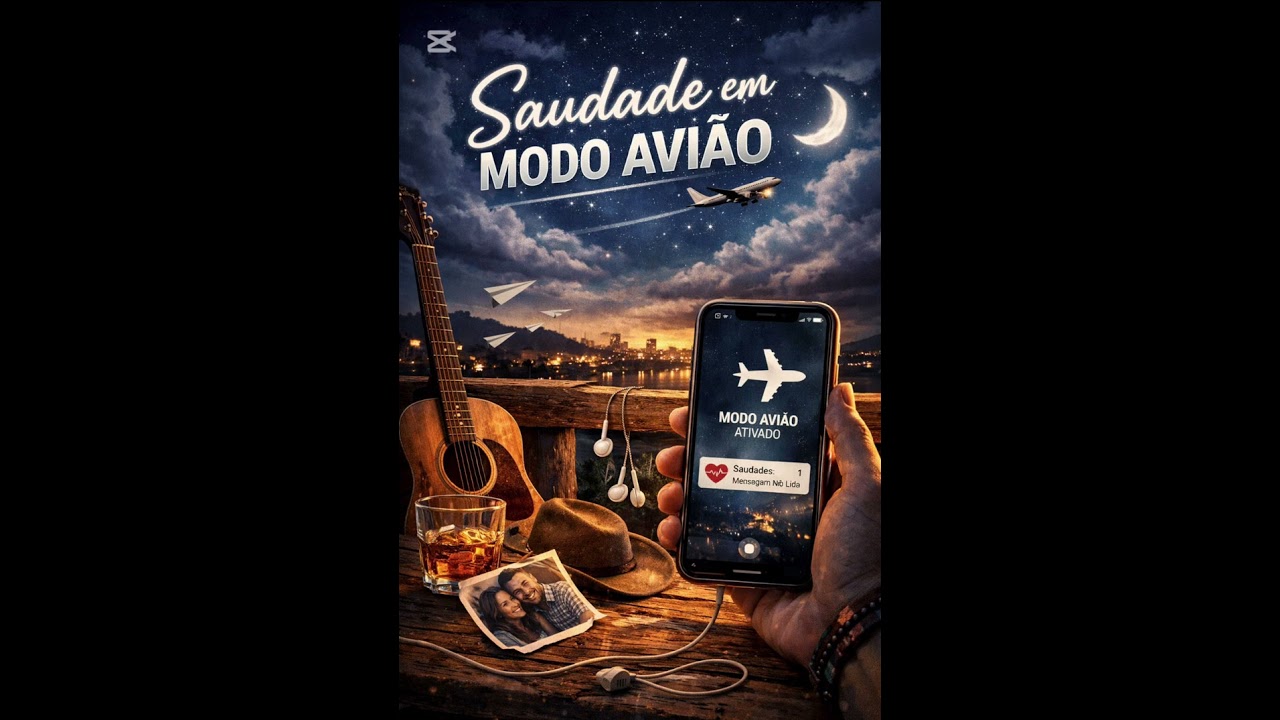Música: Saudade em modo avião 