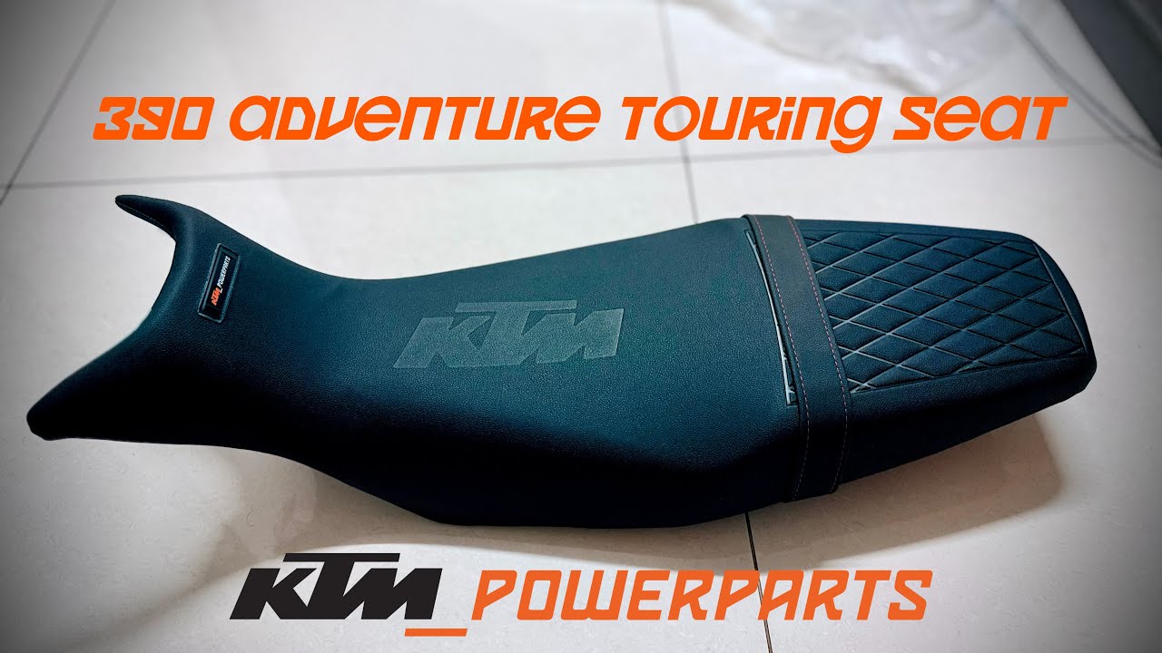 KTM 390 Adventure PowerParts Touring Seat & Headlight Protector - Unboxing and Initial Impressions