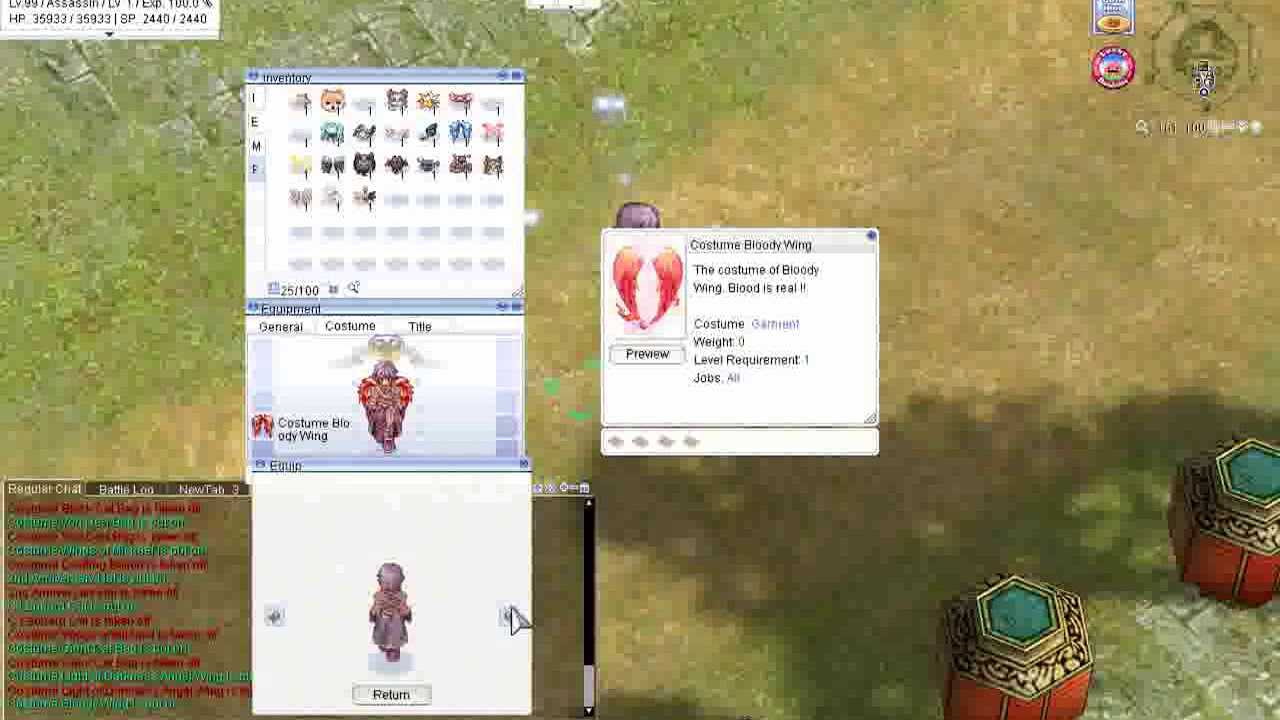 Official Item Sprite Robe Not Show In Game.