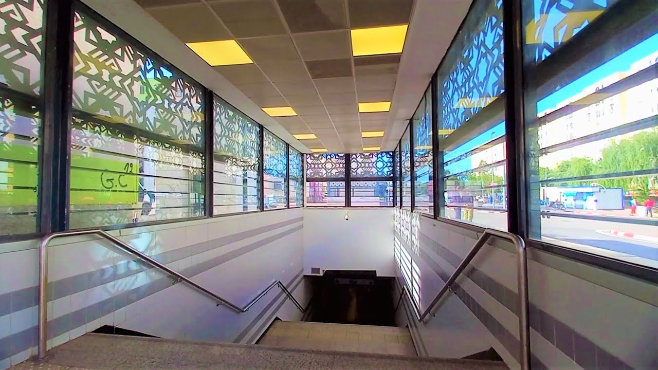 تعرفو على محطة ميترو عين النعجة ومصعدها الكهربائي AIN NAADJA METRO STATION