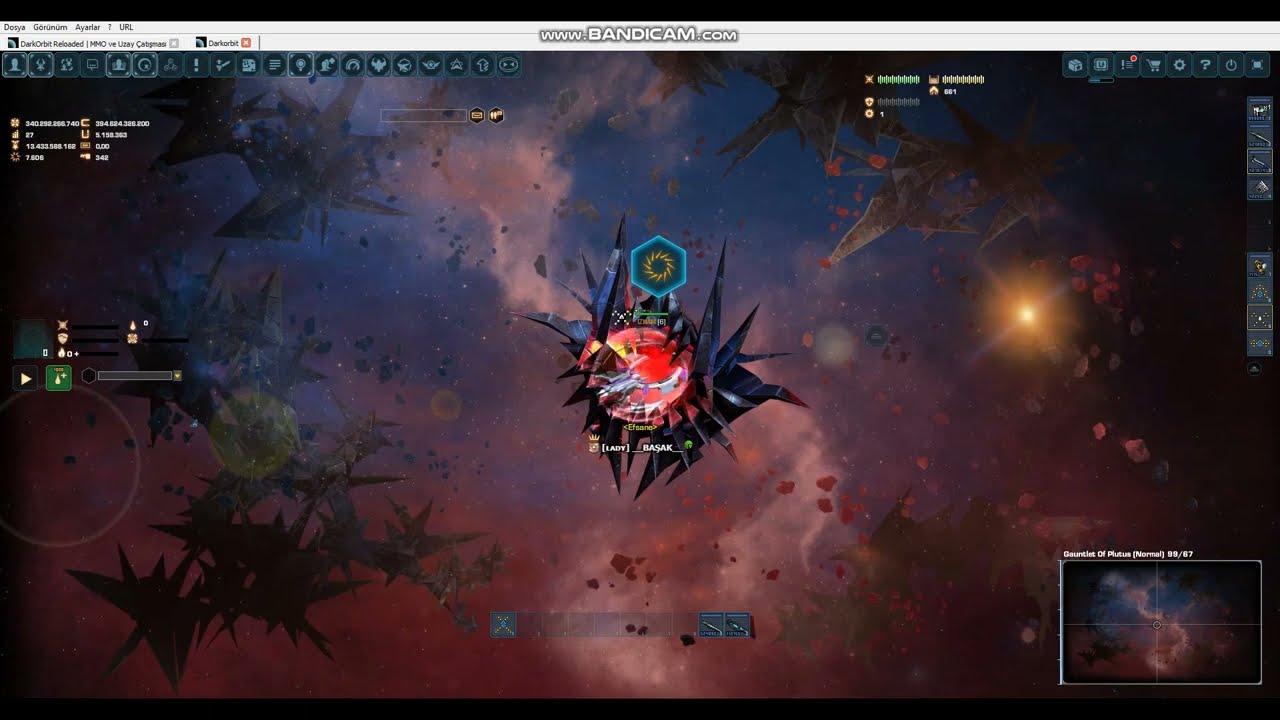 DarkOrbit - Gauntlet of Plutus Galaxy Gate [ Normal ]