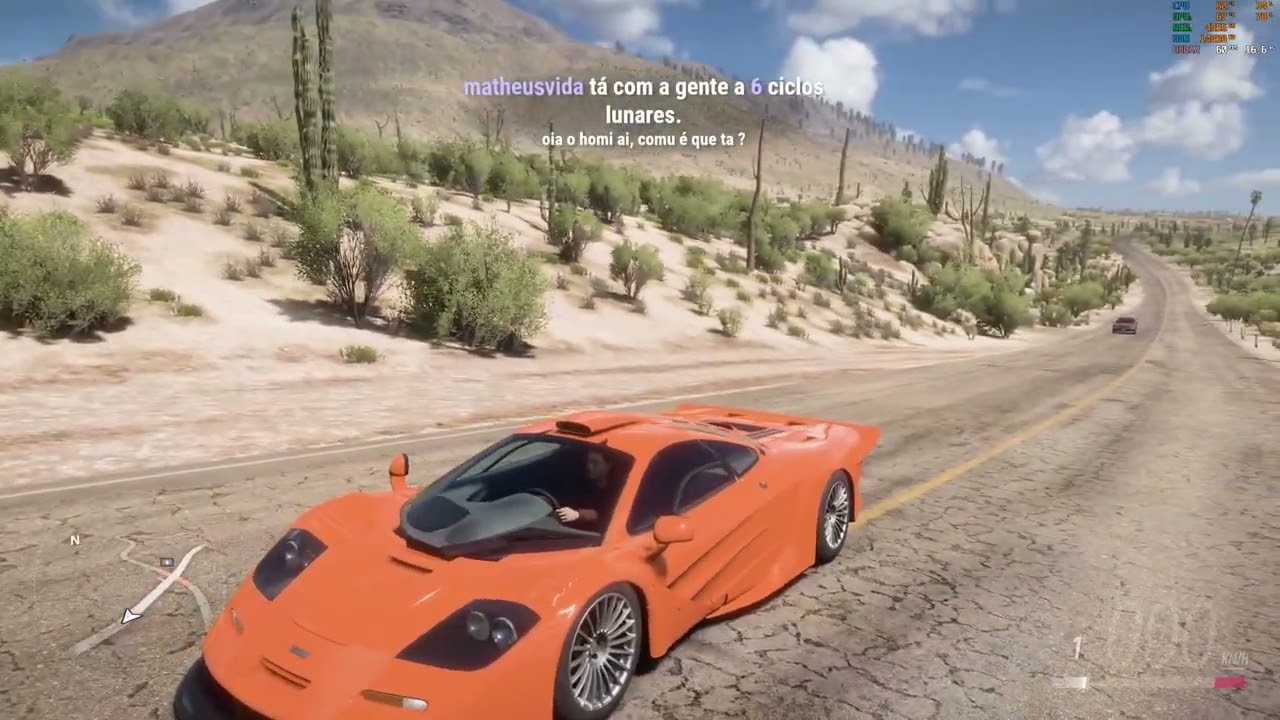 Filipe ramos e suas primeras horinhas no forza5