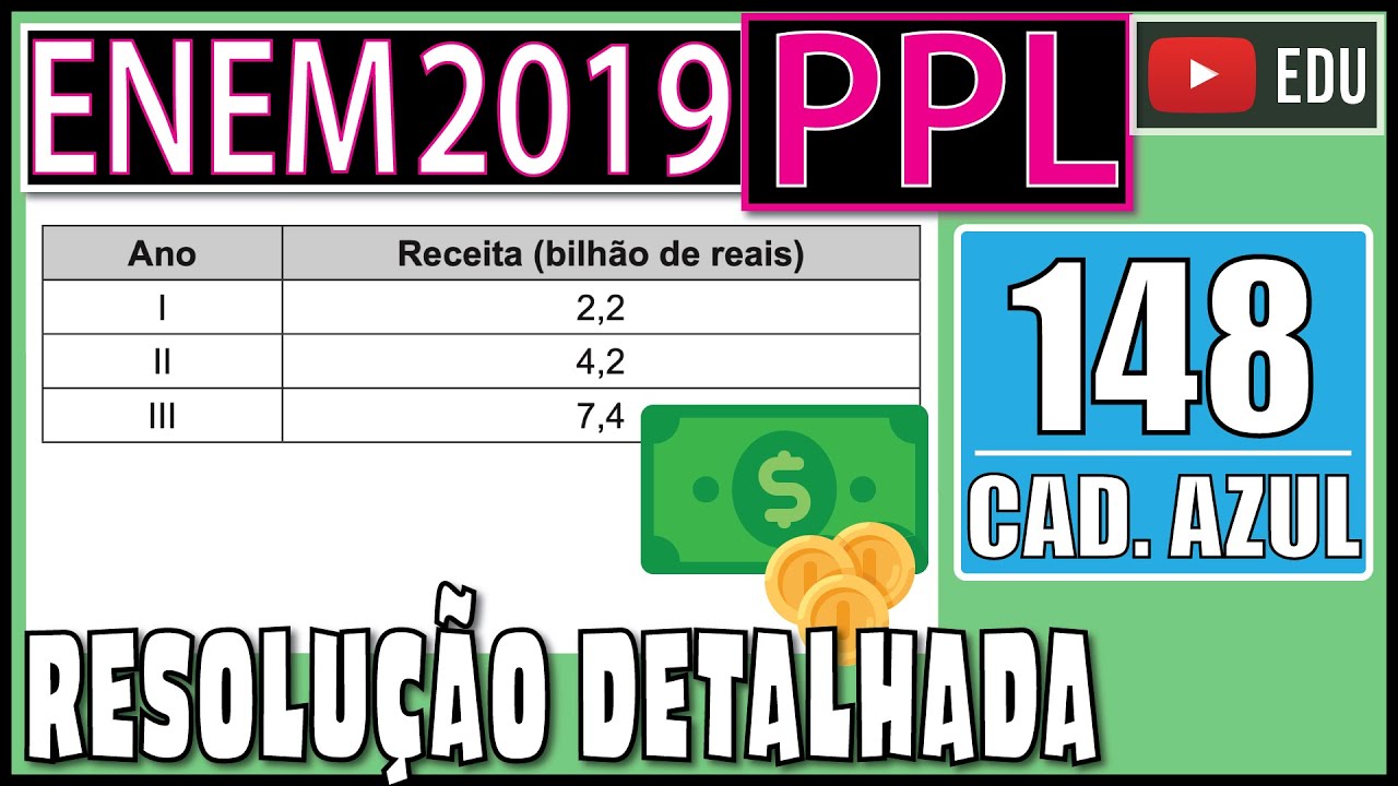 [ENEM 2019 PPL] 148 📘 MÉDIA ARITMÉTICA Um gerente decidiu fazer um estudo financeiro da empresa onde