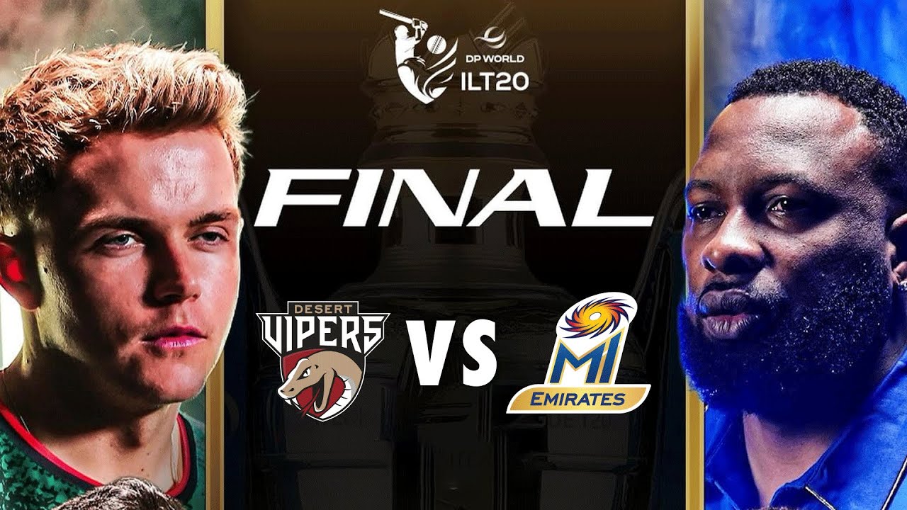Live | Desert Vipers vs MI Emirates | Final | DP World ILT20 2025-26 | M3Y1K