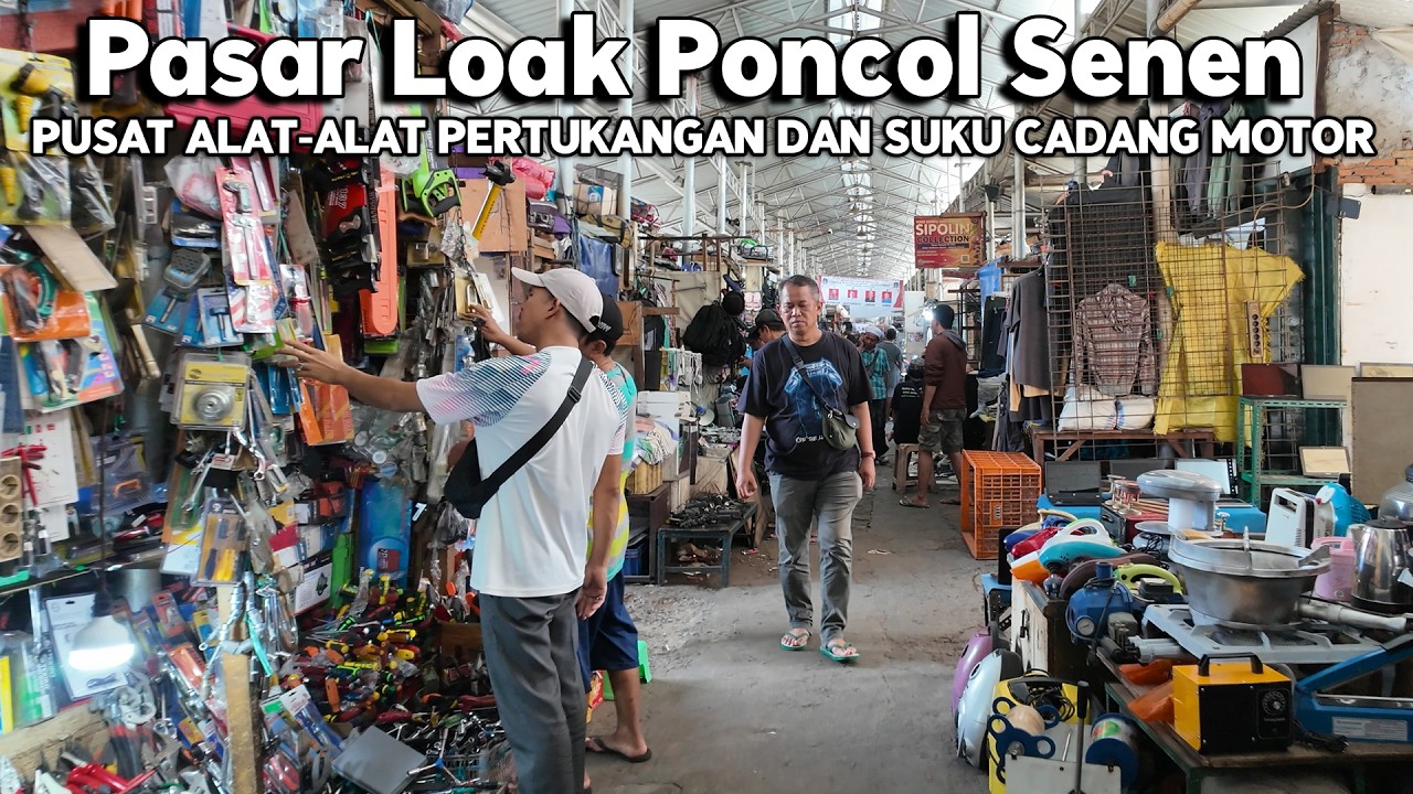 SUASANA PASAR LOAK PONCOL DI BULAN RAMADHAN | Ramadan Di Jakarta Indonesia