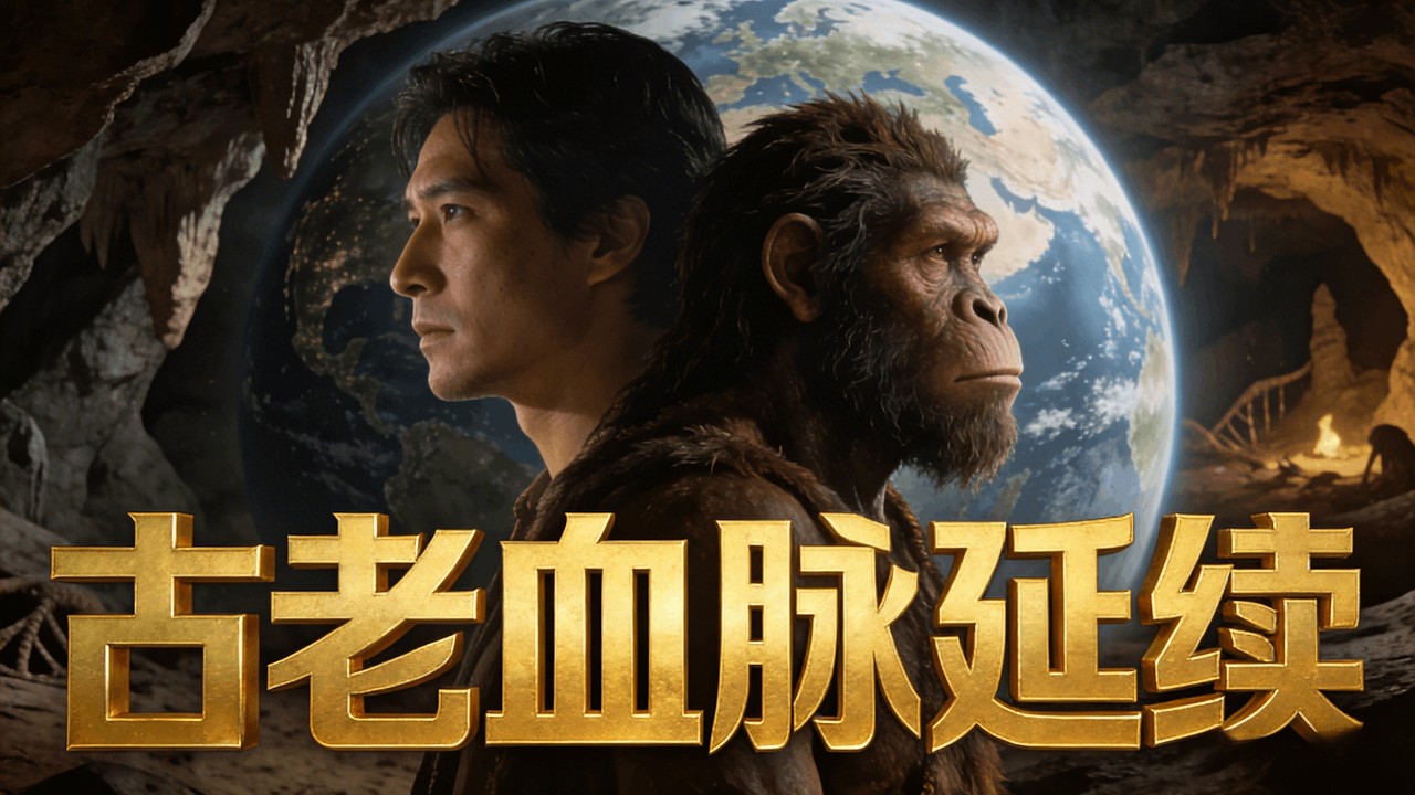 现代人类携带约2%尼安德特人基因，古老血脉延续至今影响我们。