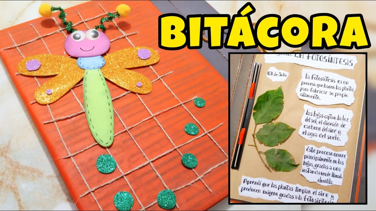 Cómo Hacer una BITÁCORA Escolar Paso a Paso | Ideal para Arte, Literatura Y Ciencia
