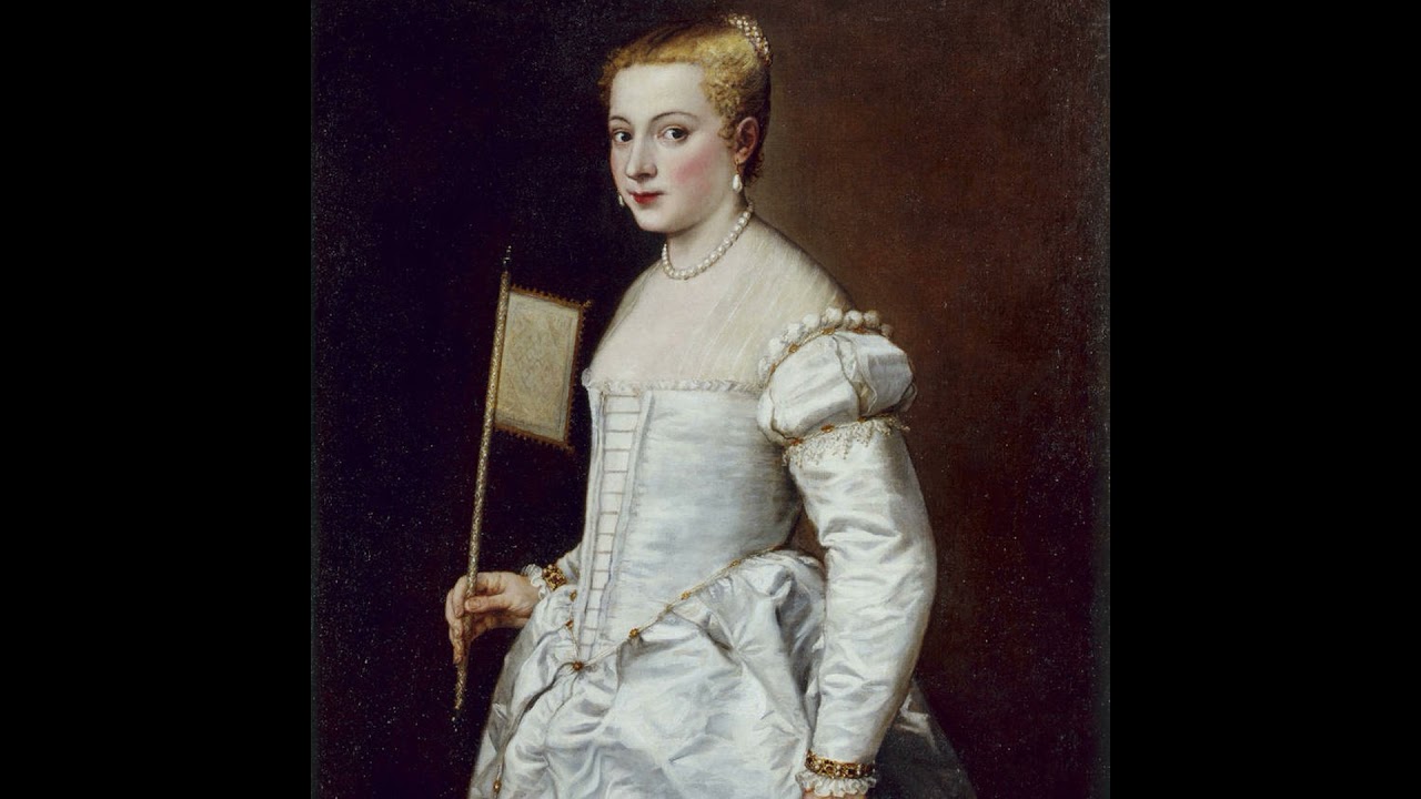 Tizian und die Dame in Wei&szlig;