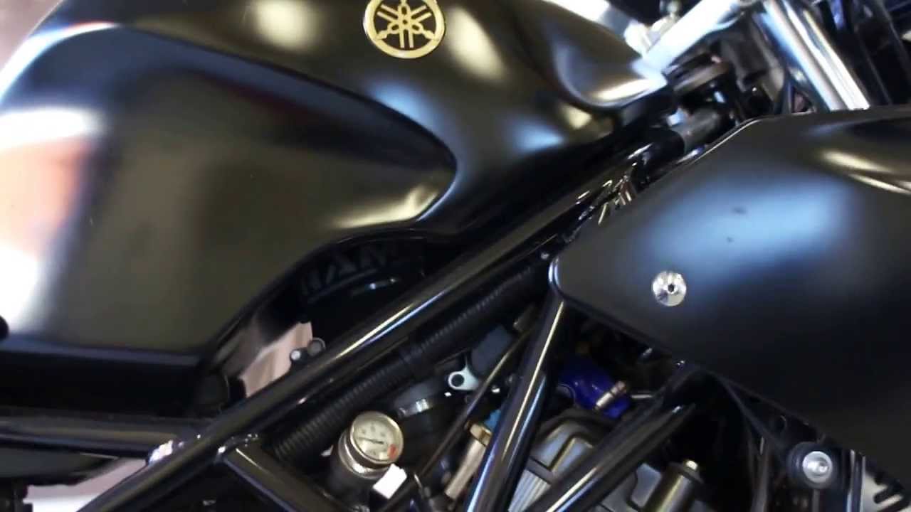 Trx850, flatslide carbs, Over titanium exhaust