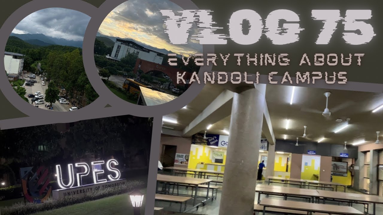 UPES KANDOLI CAMPUS + HOSTEL (DOUBLE SHARING BOYS) TOUR 🏫 | Why Kandoli hostels ? | Vlog