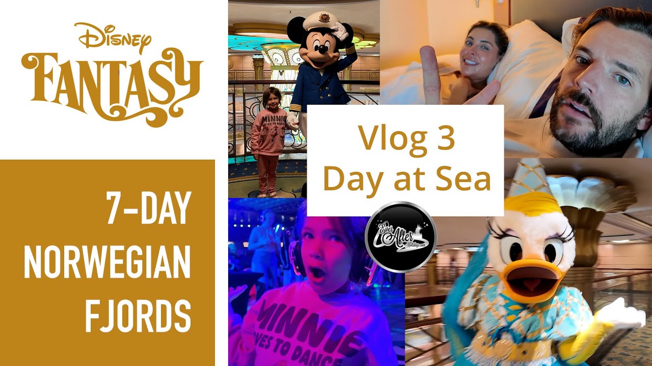 Видеоблог 3 о DISNEY FANTASY: 7-дневный круиз по норвежским фьордам
