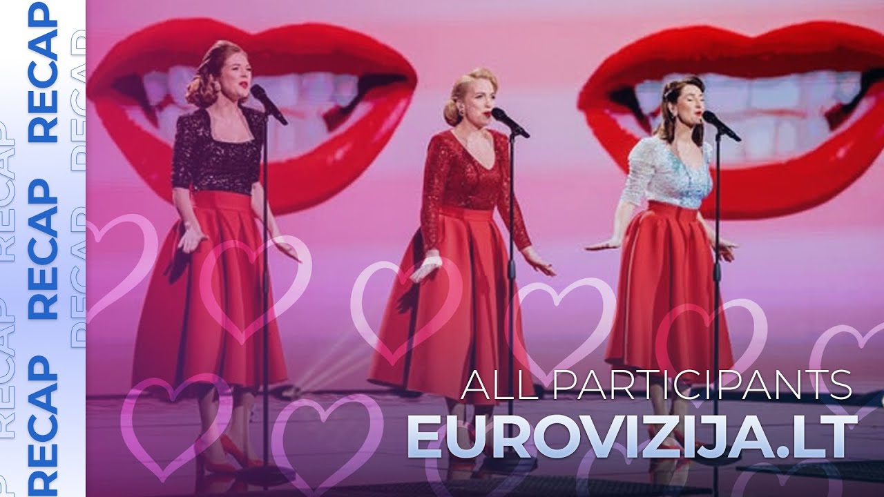 Eurovizija.LT 2025 (Lithuania) | All Participants | RECAP