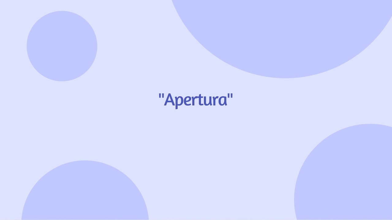 Apertura Simposio