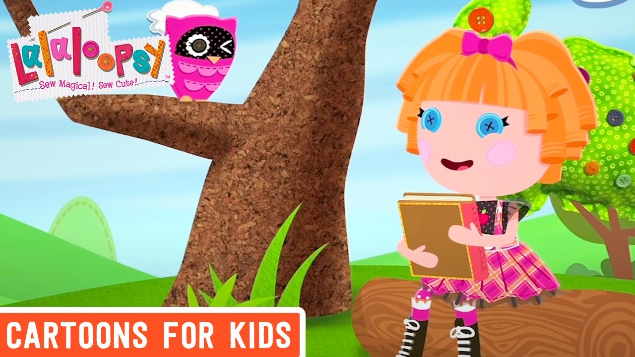 Books Open Bea's Imagination! | Lalaloopsy Clip | Cartoons for Kids