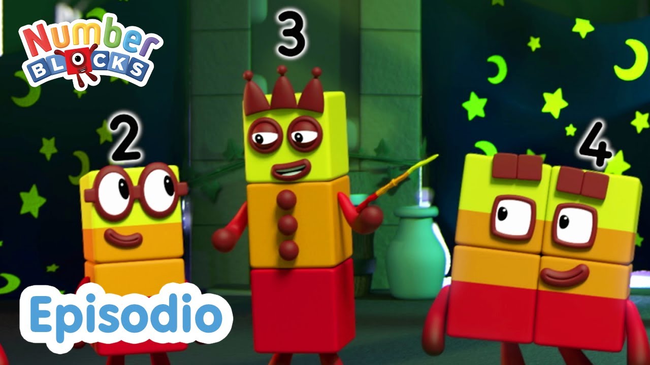 @Numberblocks en Espa&ntilde;ol | Episodios completos | &iquest;Ahora nos ves?