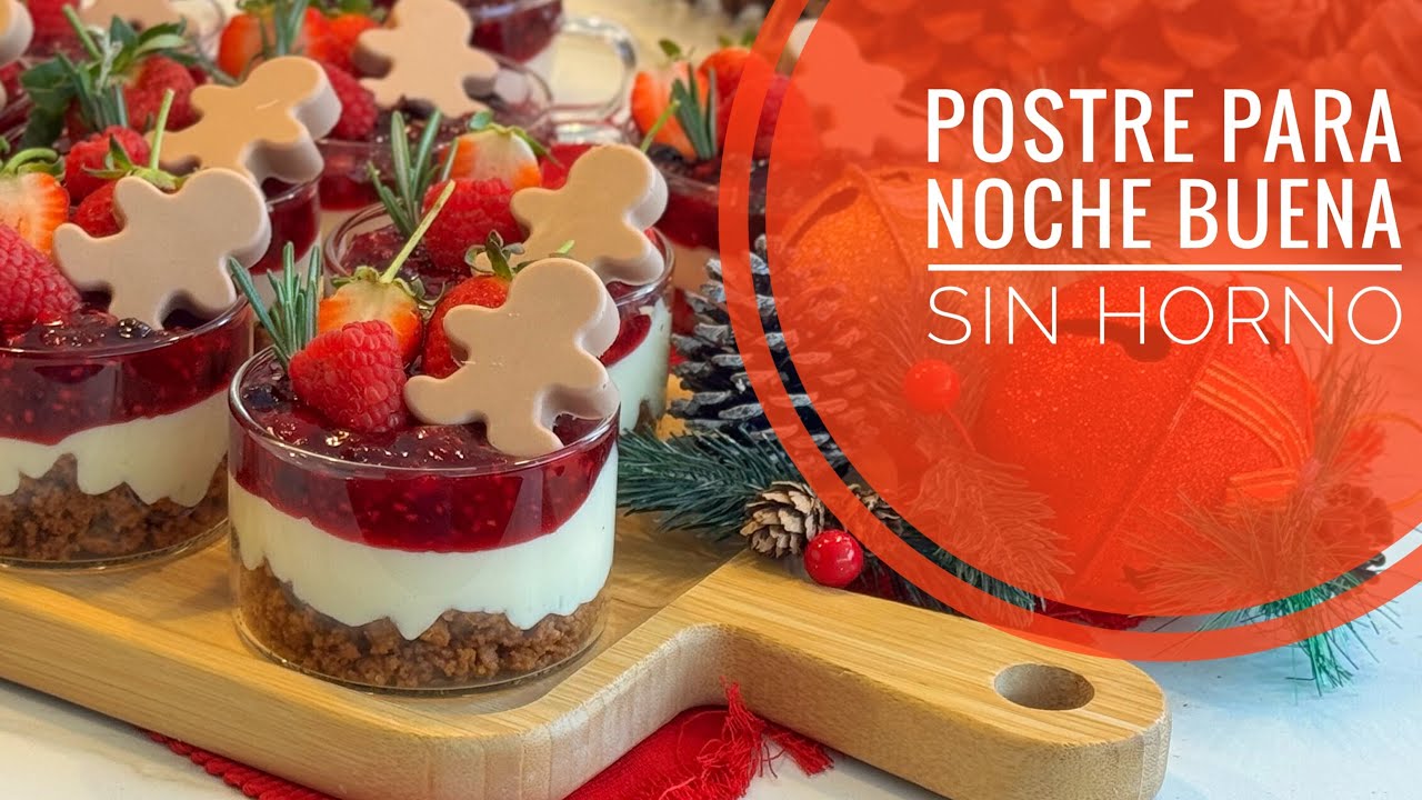 POSTRE PARA NOCHE BUENA -SIN GELATINA Y SIN HORNO