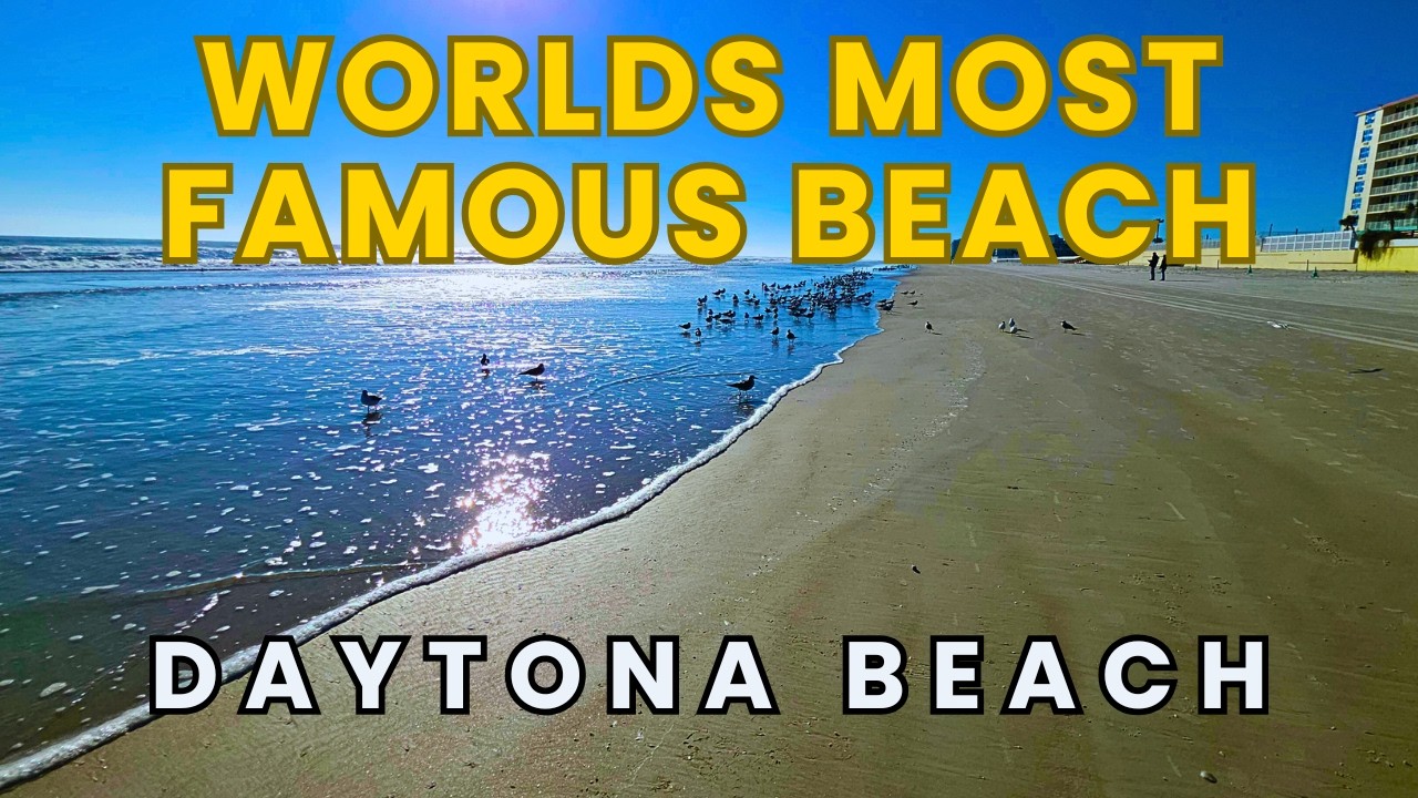 Worlds Most Famous Beach Daytona Beach Florida Walking Tour 2026