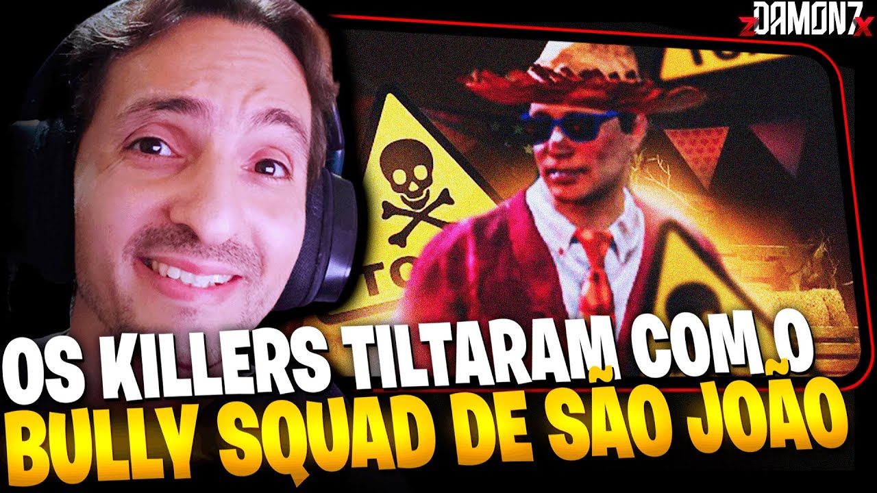 STREAMER Monta SWF T&Oacute;XICO e sai AMASSANDO KILLERS NO S&Atilde;O JO&Atilde;O - REACT - Dead by Daylight