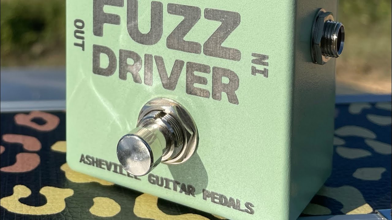 Asheville Guitar Pedals: Fuzz Driver Demo #guitar #smashingpumpkins #reverendguitars #fuzzpedal