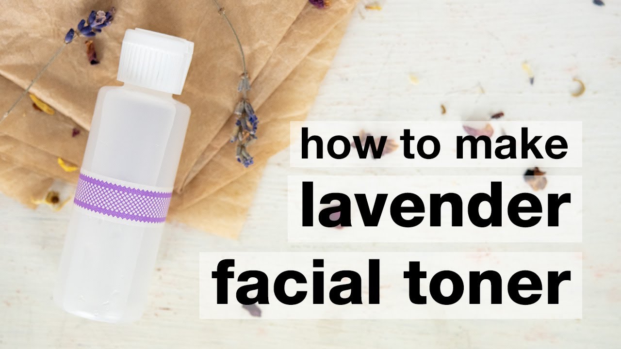 How to Make DIY Hydrating Lavender Aloe Facial Toner // Humblebee & Me