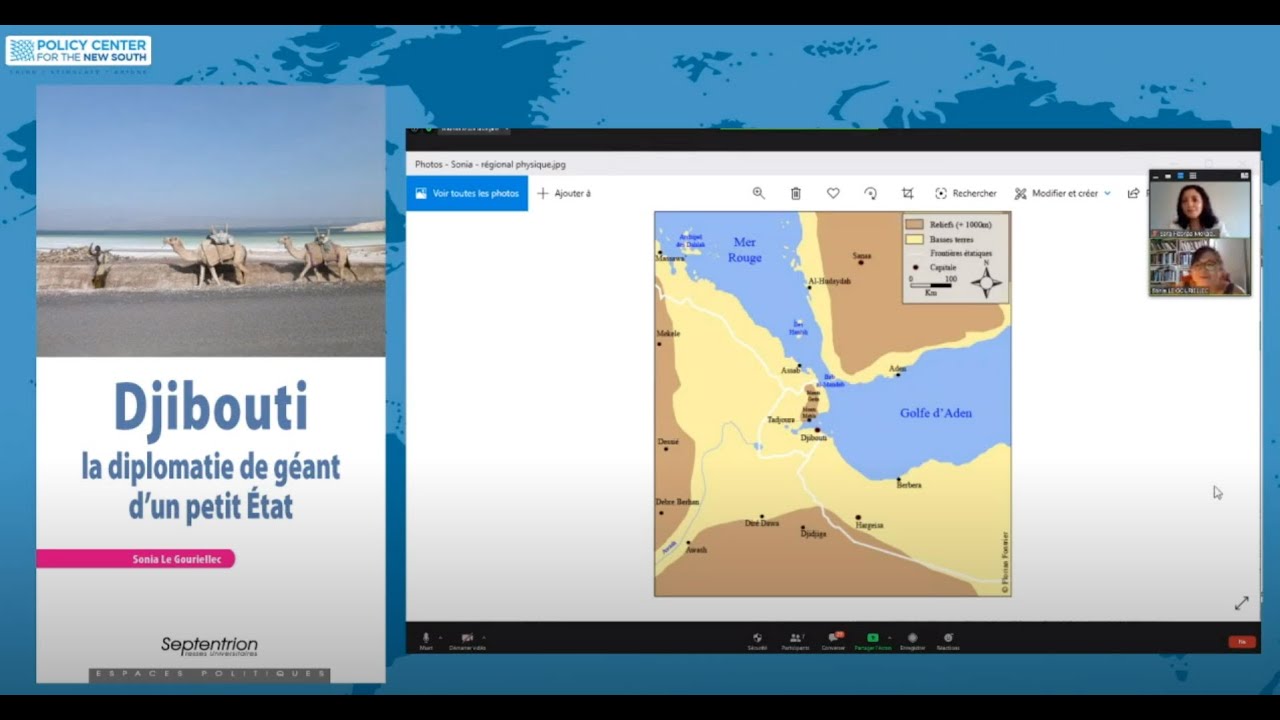 Présentation de l’ouvrage « Djibouti : la diplomatie de géant d'un petit Etat » Sonia Le Gouriellec