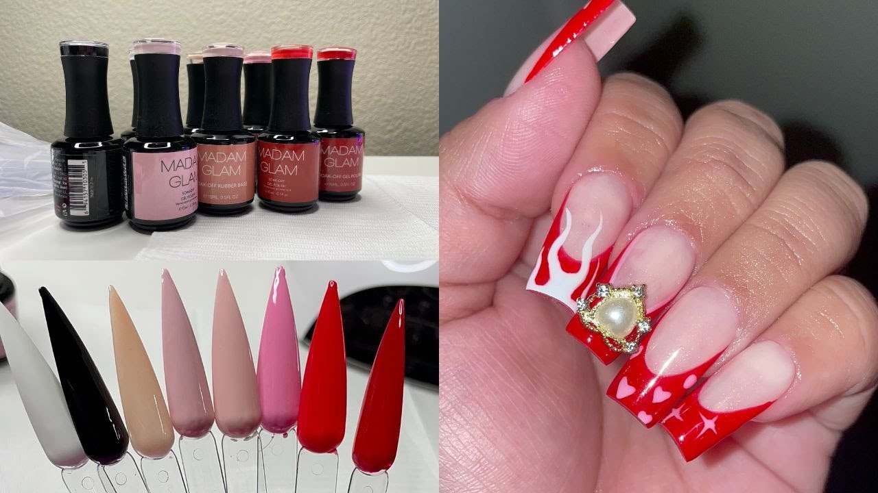 VALENTINE'S DAY PRESS ON NAILS | MADAM GLAM