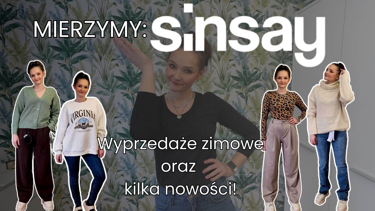 Tania moda z SINSAY | Wielka przymiarka – wyprzedaż & nowości