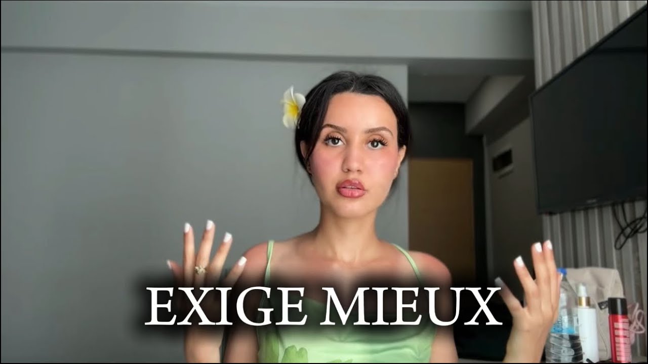 Arrête d’accepter le minimum en relation 