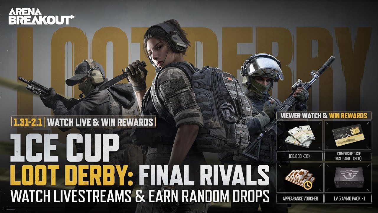 1ce Cup: Loot Derby &ndash; Final Rivals ft. @1ceStream @sade999 @GODCATz @moszx2943 @ocadz