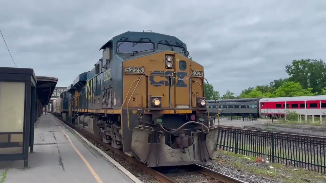 2025 Summer Railfanning Compilation. Utica Union Station, Adirondack Scenic Railroad, and more.