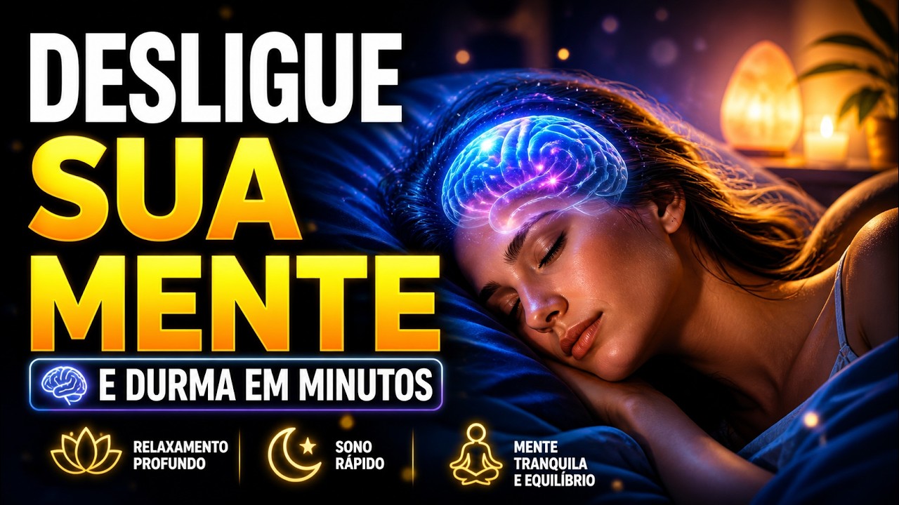 MEDITAÇÃO PARA DORMIR: DESLIGUE A MENTE EM MINUTOS E TENHA A MELHOR NOITE DA SUA VIDA