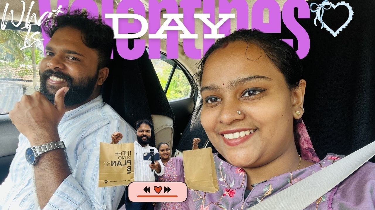 Awww 🥰 first Valentine’s after marriage| What is Valentine’s Day? 🥰 | Malayalam | Vlog