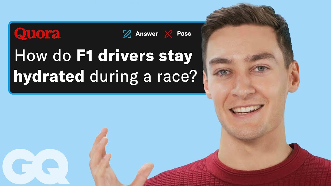 Mercedes F1 Driver George Russell Replies To Fans Online | Actually Me