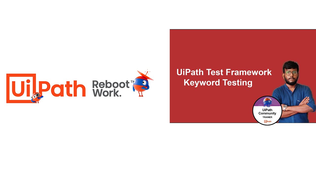UiPath Tutorial | UiPath Test Framework - Keyword Based Testing