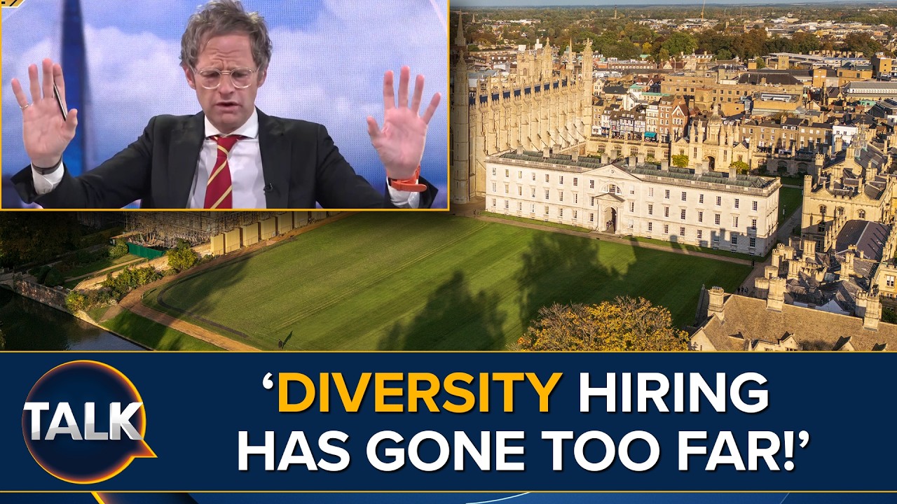 &lsquo;MERIT Is DEAD In Modern Britain!&rsquo; | Cambridge Professor Scandal Exposes &lsquo;Woke&rsquo; DEI Culture