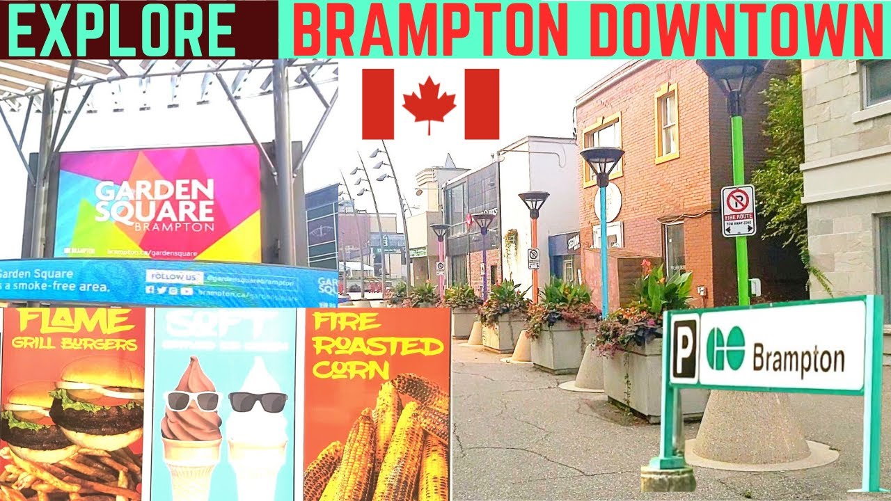 Brampton Canada || Walking Tour Of Brampton Canada Downtown
