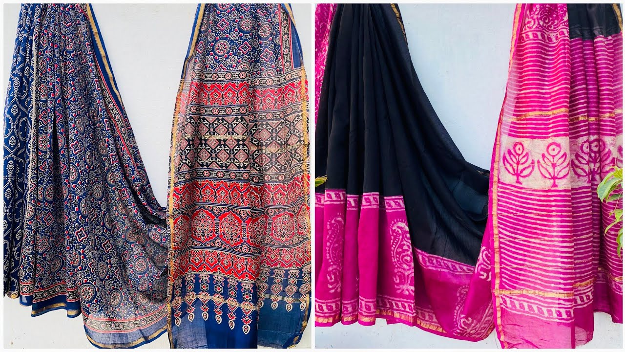 Chanderi Silk Sarees | Free Shipping #chanderi #chanderisilksaree #silksarees #sareelove #sarees 