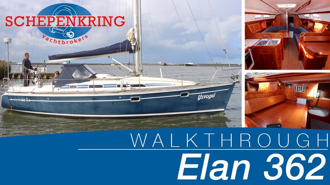 Elan 362 for sale | Yacht Walkthrough | @ Schepenkring Lelystad | 4K