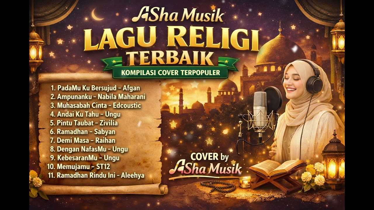 Kompilasi Lagu Religi Terpopuler Cover By Asha Musik