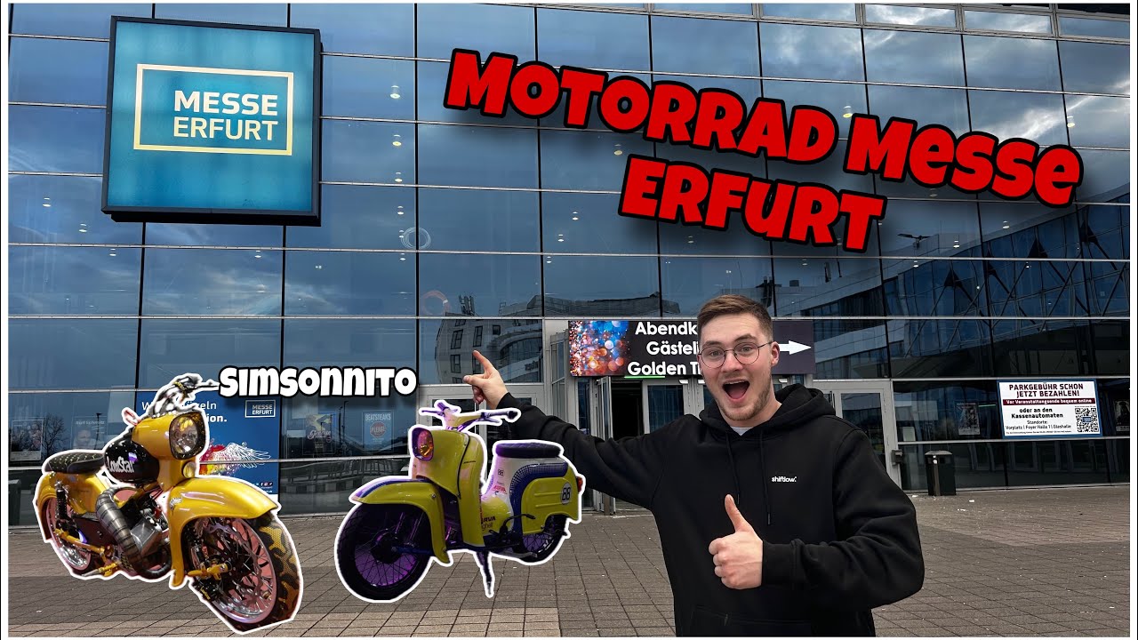 KRANKE MOPEDS!🤯 Motorrad Messe Erfurt 2025 | Simsonnito