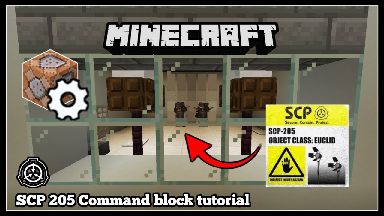 SCP-205 The Shadow Lamps l Minecraft Bedrock Command Tutorial