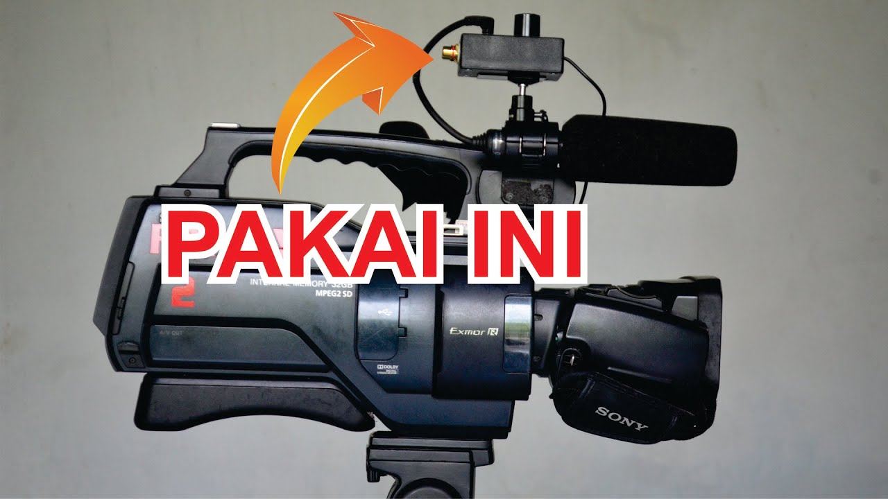 Cara Merekam Suara dari Mixer ke Kamera Shooting/Broadcast/Handycam