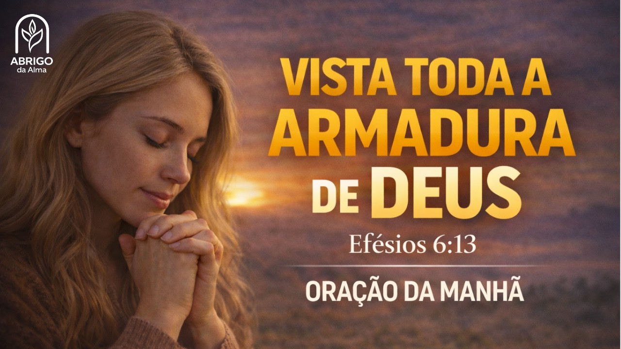 ESTA ORAÇÃO VAI MUDAR SEU DIA! Proteção Divina e Vitória Garantida Pela Armadura de Deus 🛡️⚔️