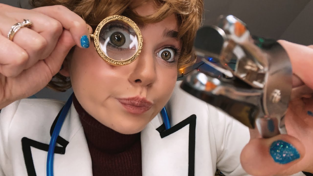 HEALING YOU ❤️‍🩹 Nurse TILLY Cleans + Stitches Your Wounds | An ASMR Comedy 🎭 HAPPY BIRTHDAY 🎊
