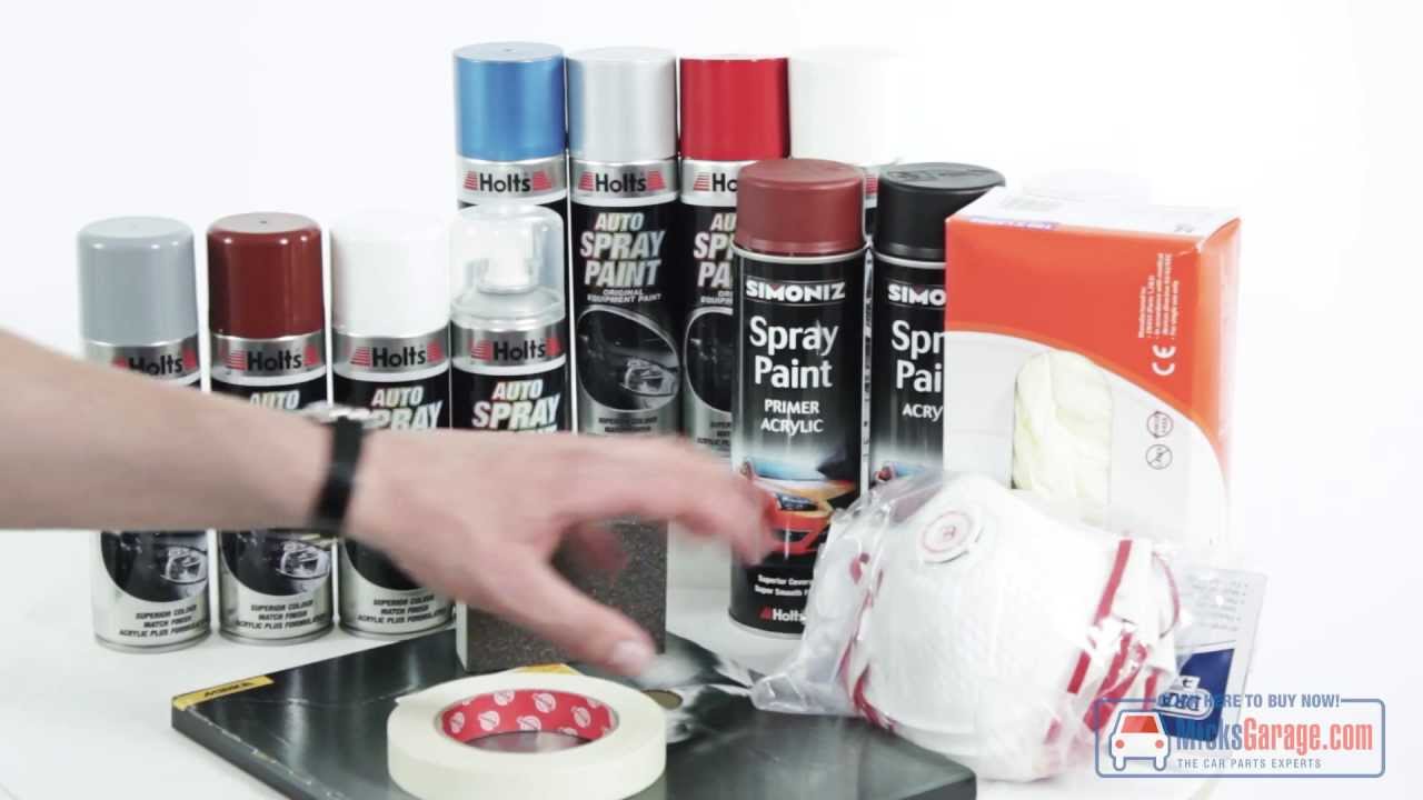 Holts Paint Match Pro — аэрозольные краски Exact Match от MicksGarage.com
