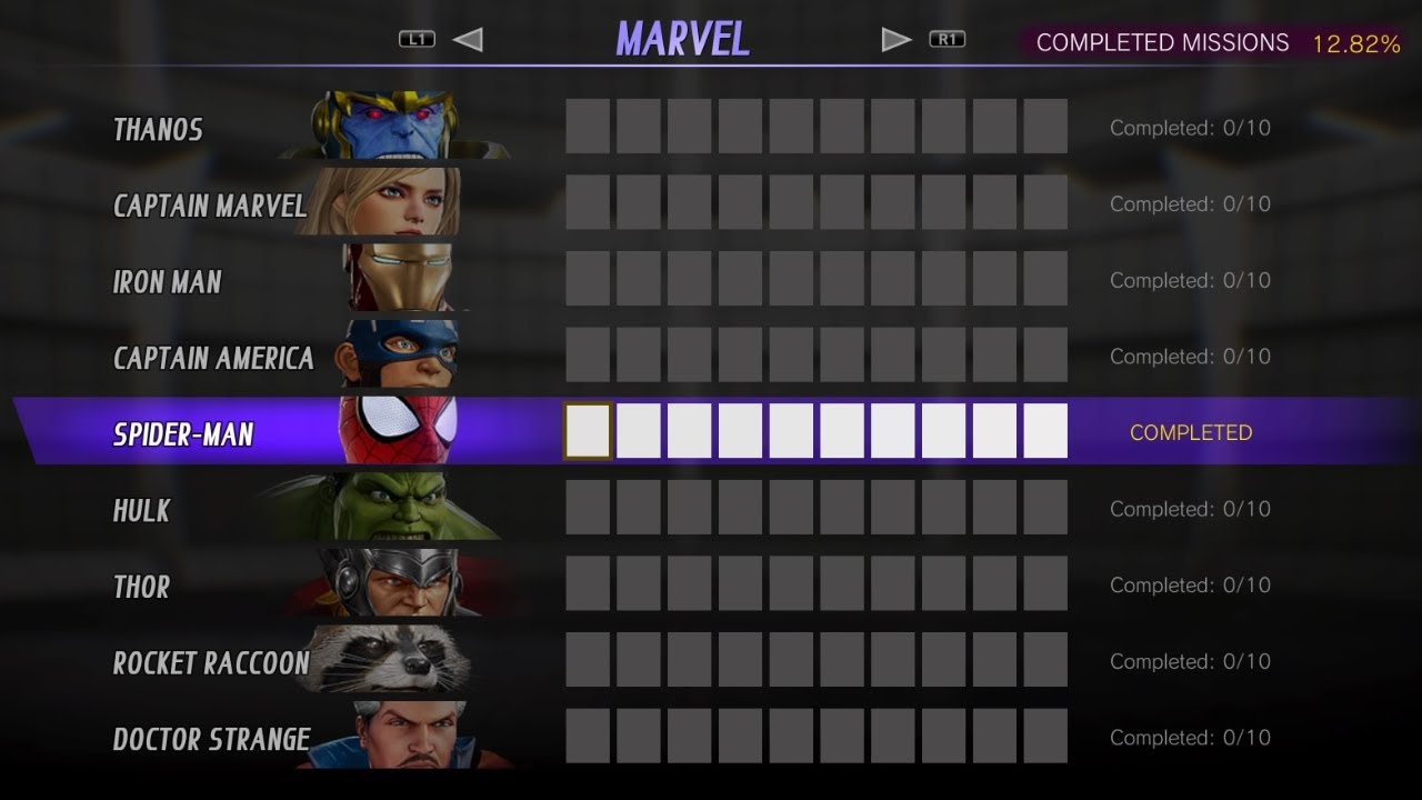 MVCI - MISSION MODE (MARVEL CHARACTERS)!