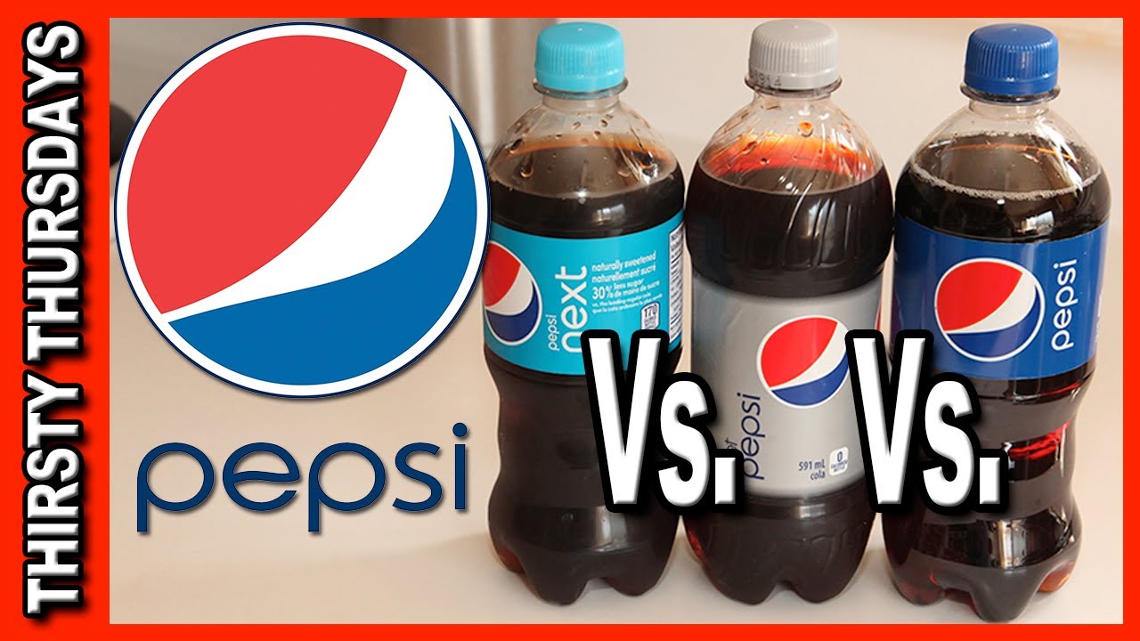 Pepsi Line Up Review and Blind Taste Test - Pepsi, Pepsi Next and Diet