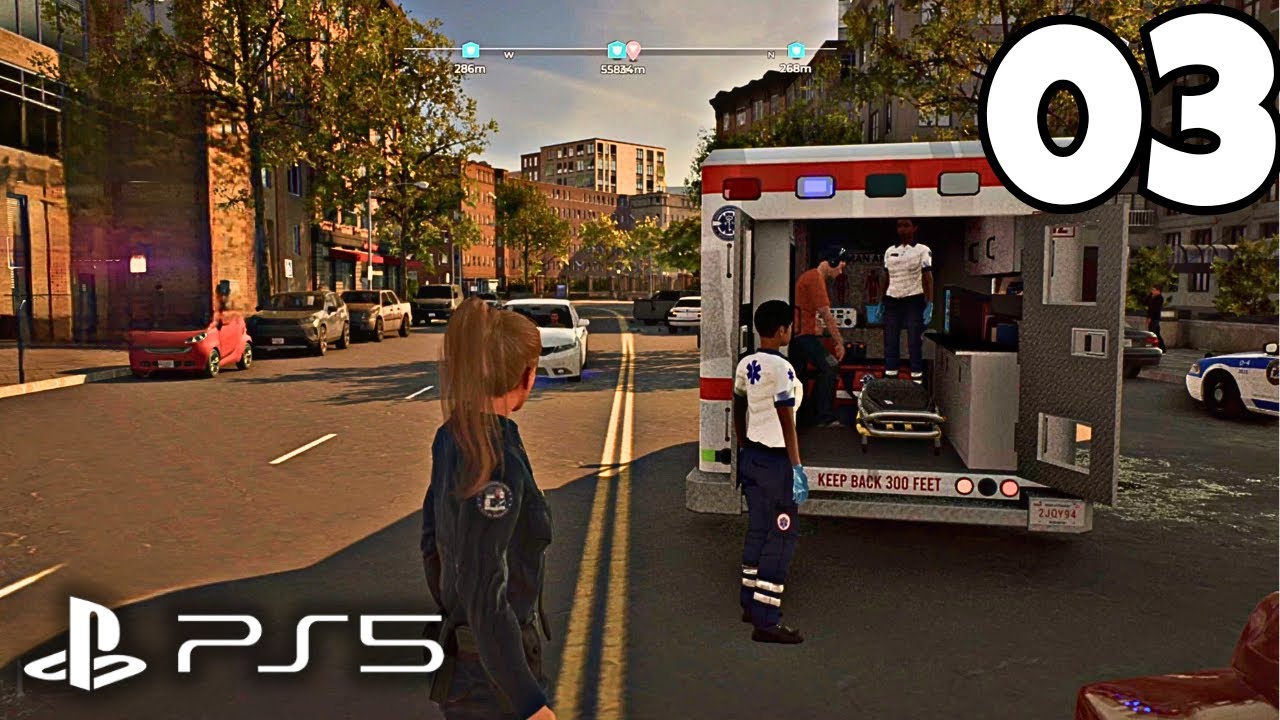 Police Simulator PS5 - Part 3 : Ambulance Datang Guys! 🚑
