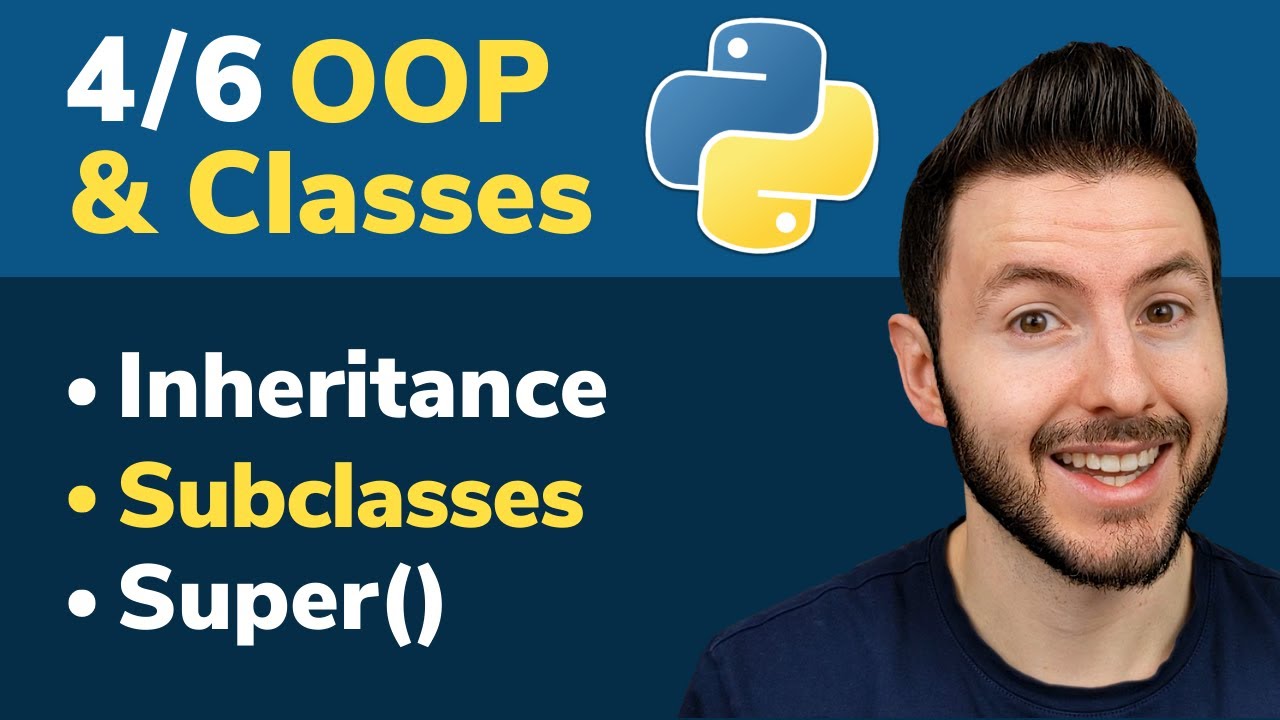 4/6 ООП и классы в Python: наследование классов, подклассы и суперфункции