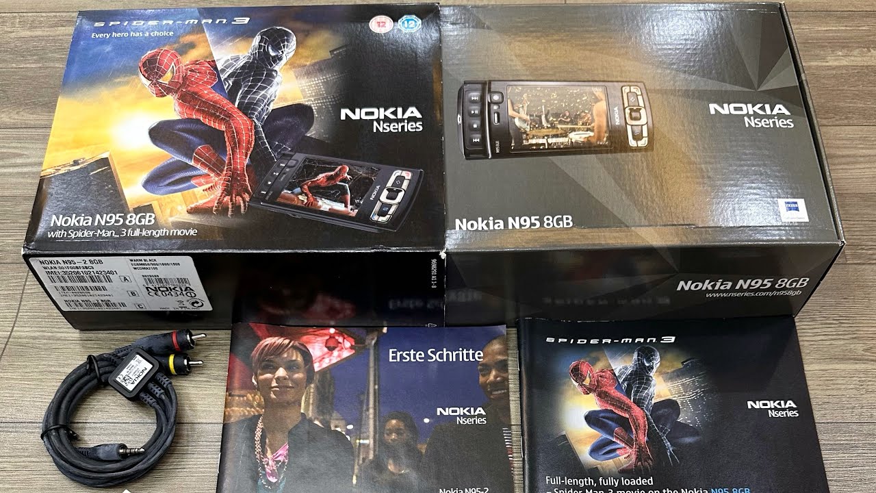 Nokia N95 Spider Man 3 Edition Full Box, Zin Nguyên Bản, Mới 100% Chưa sử dụng! LH: 0832567894